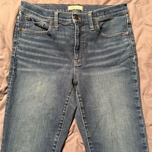 Madewell 9” mid-rise skinny jeans 30 denim cotton tensel lycocell Women’s